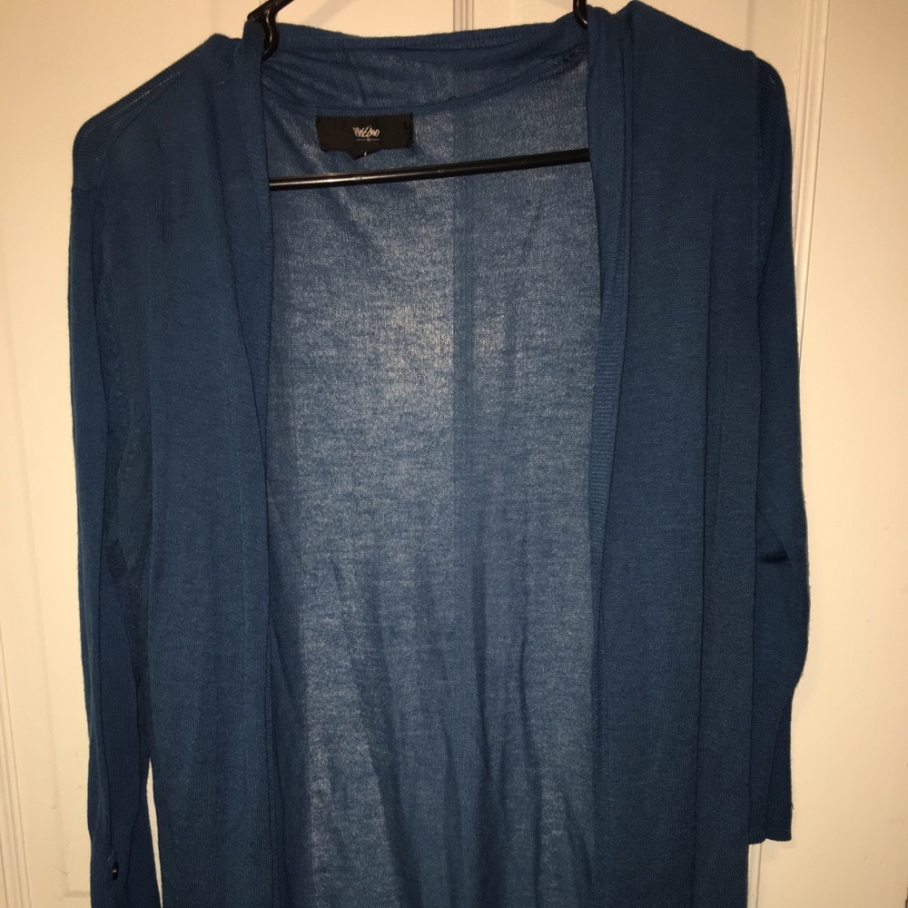 Blue, Thin longer cardigan